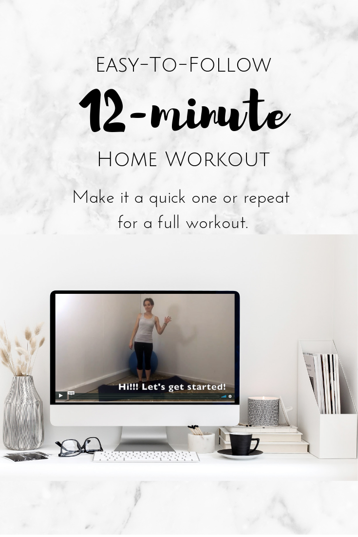 12- min home workout